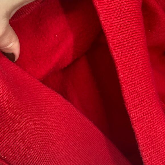 Vintage Arkansas Razorbacks Fleece Lined Sweatshirt XL Unisex 80s 90s - Picture 5 of 8